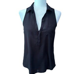 Sleeveless Black Blouse By Old Navy Womens XS